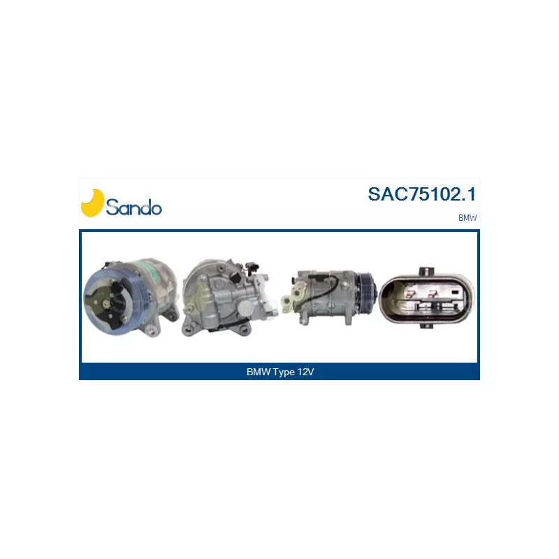 Compresseur, climatisation SANDO SAC75102.1