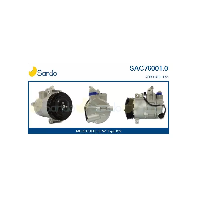 Compresseur, climatisation SANDO SAC76001.0