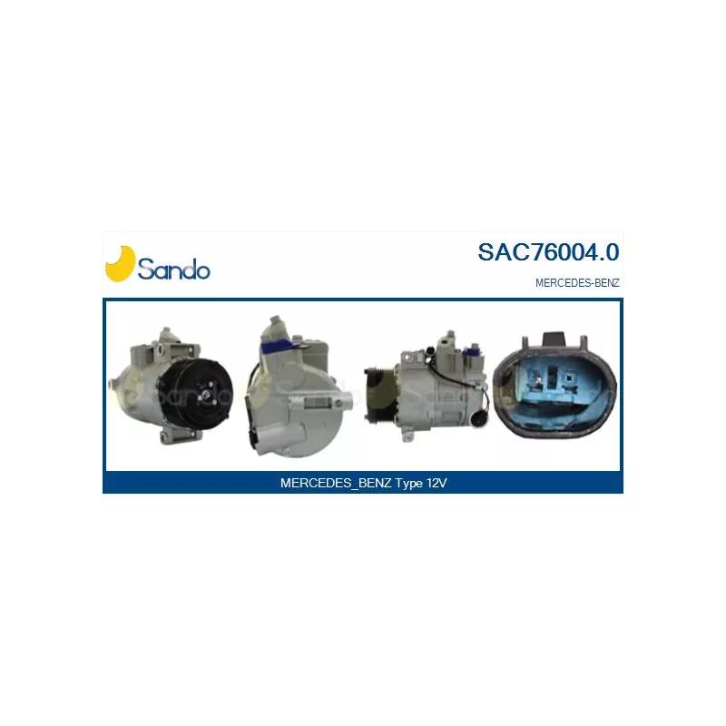 Compresseur, climatisation SANDO SAC76004.0