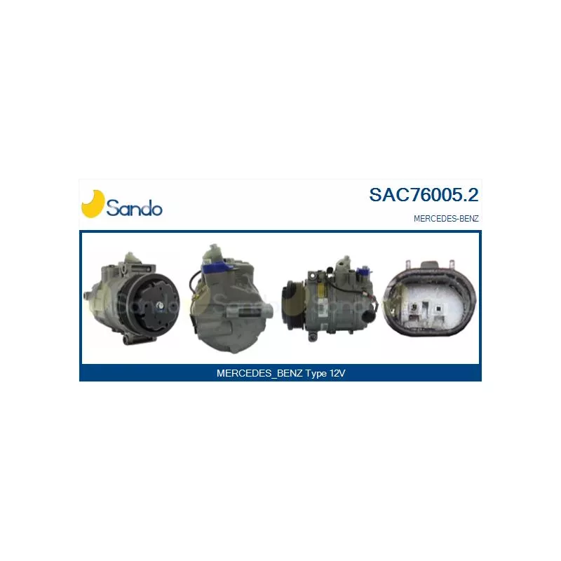 Compresseur, climatisation SANDO SAC76005.2