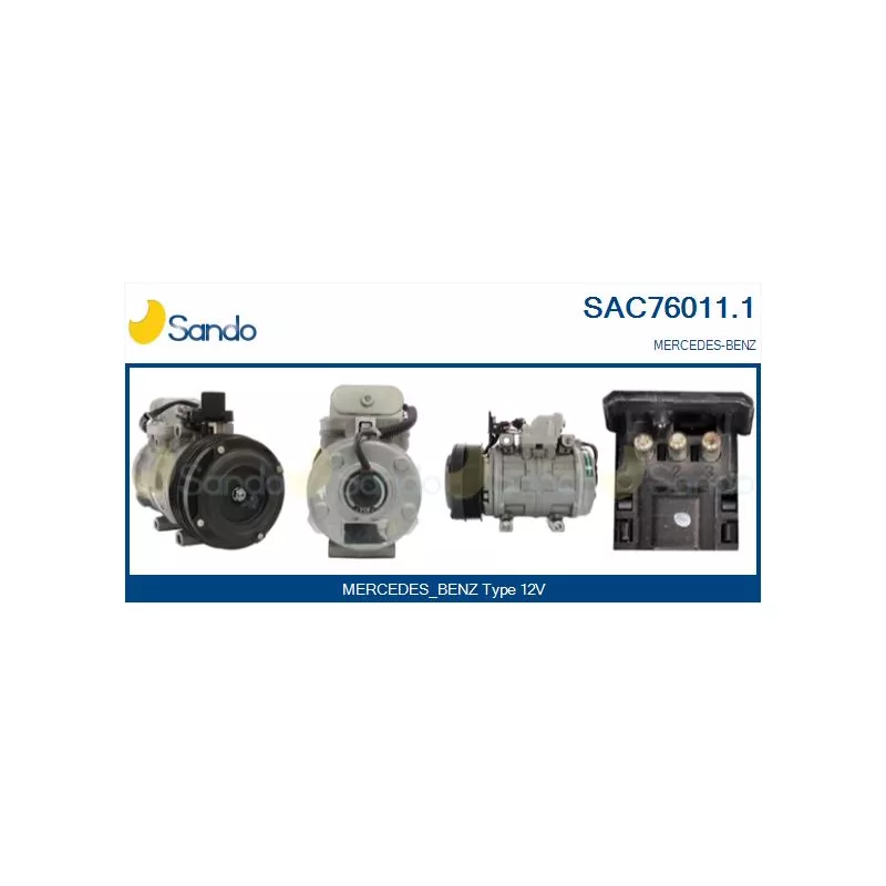 Compresseur, climatisation SANDO SAC76011.1