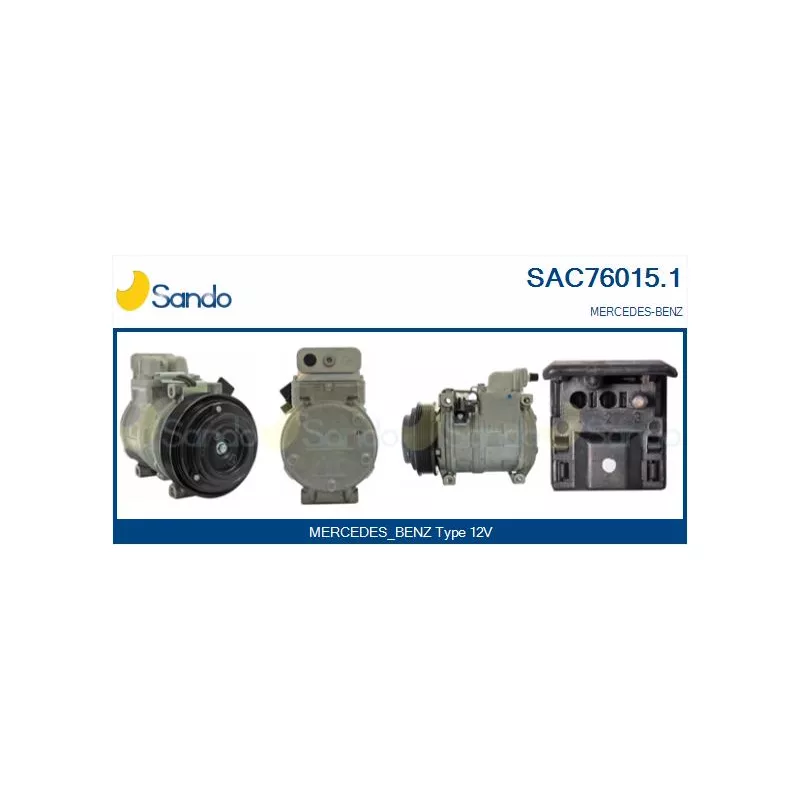 Compresseur, climatisation SANDO SAC76015.1