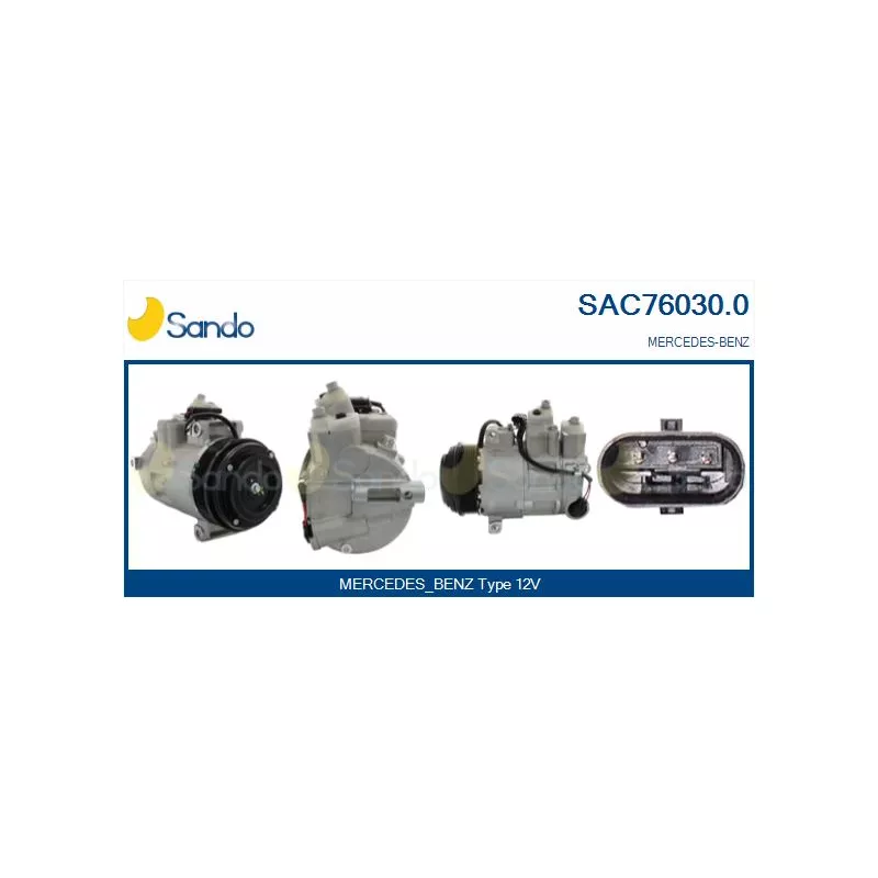 Compresseur, climatisation SANDO SAC76030.0