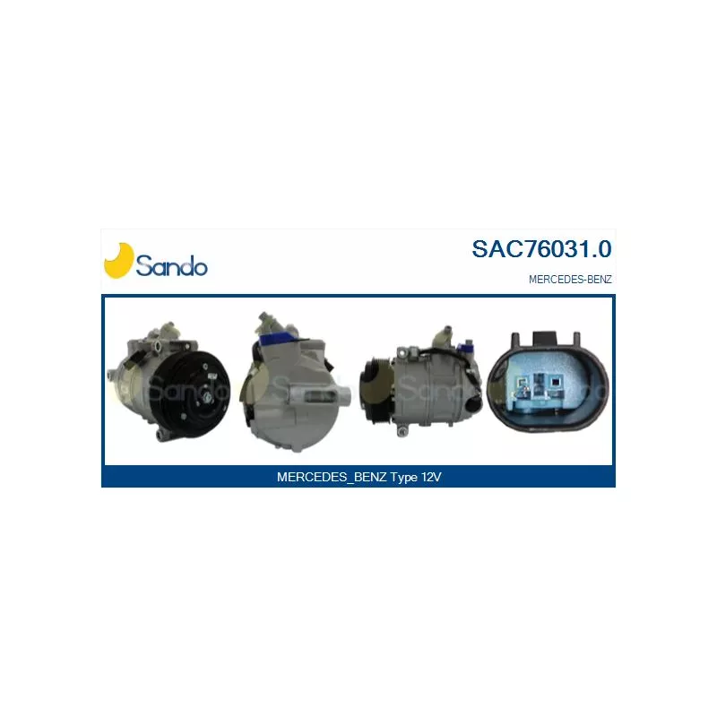 Compresseur, climatisation SANDO SAC76031.0