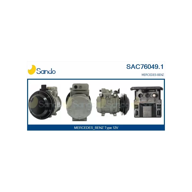 Compresseur, climatisation SANDO SAC76049.1