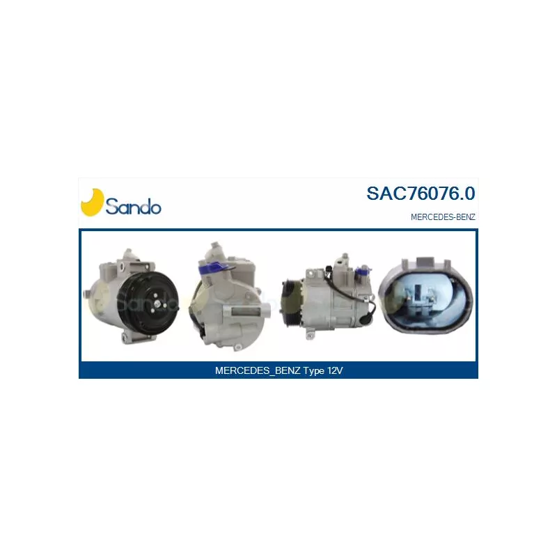 Compresseur, climatisation SANDO SAC76076.0