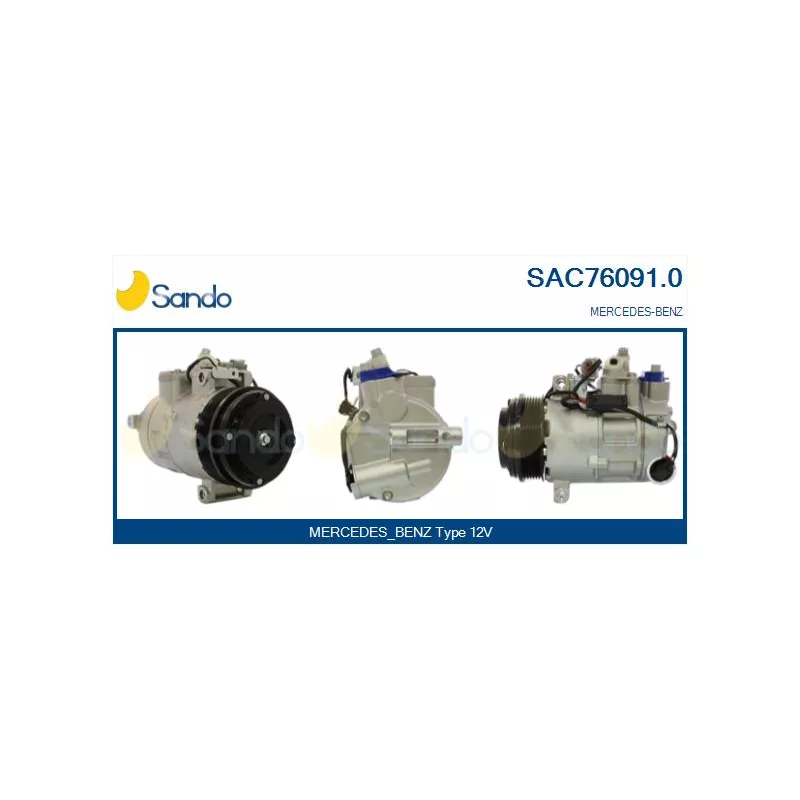 Compresseur, climatisation SANDO SAC76091.0