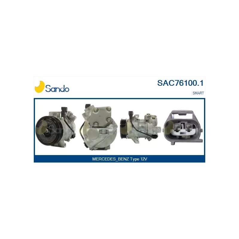 Compresseur, climatisation SANDO SAC76100.1