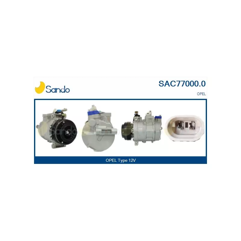 Compresseur, climatisation SANDO SAC77000.0