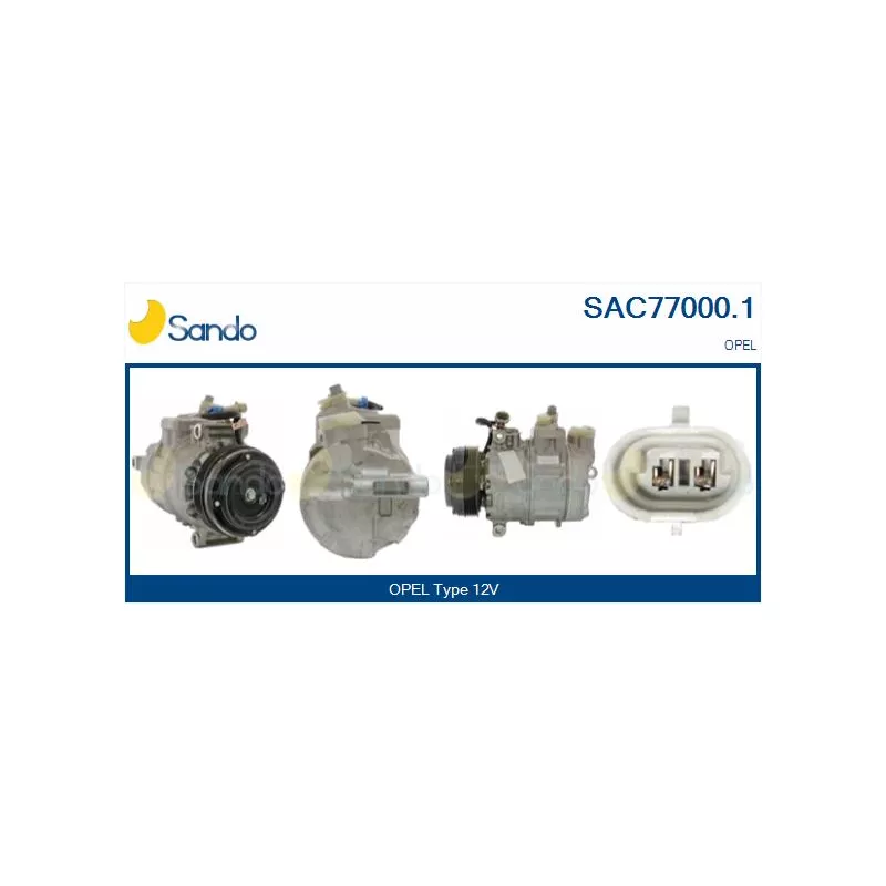 Compresseur, climatisation SANDO SAC77000.1