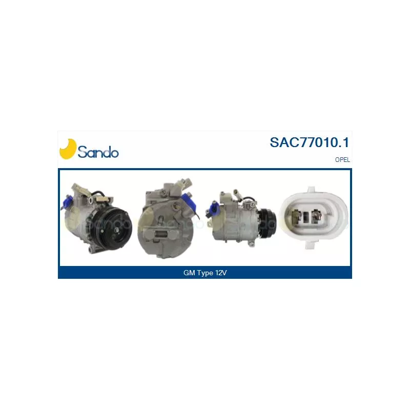 Compresseur, climatisation SANDO SAC77010.1
