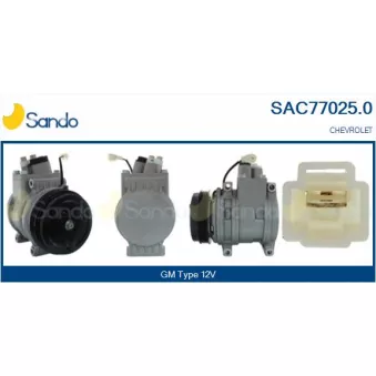 Compresseur, climatisation SANDO SAC77025.0