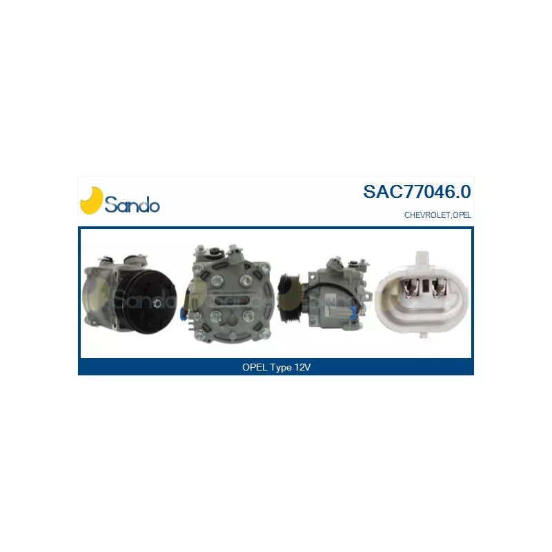 Compresseur, climatisation SANDO SAC77046.0