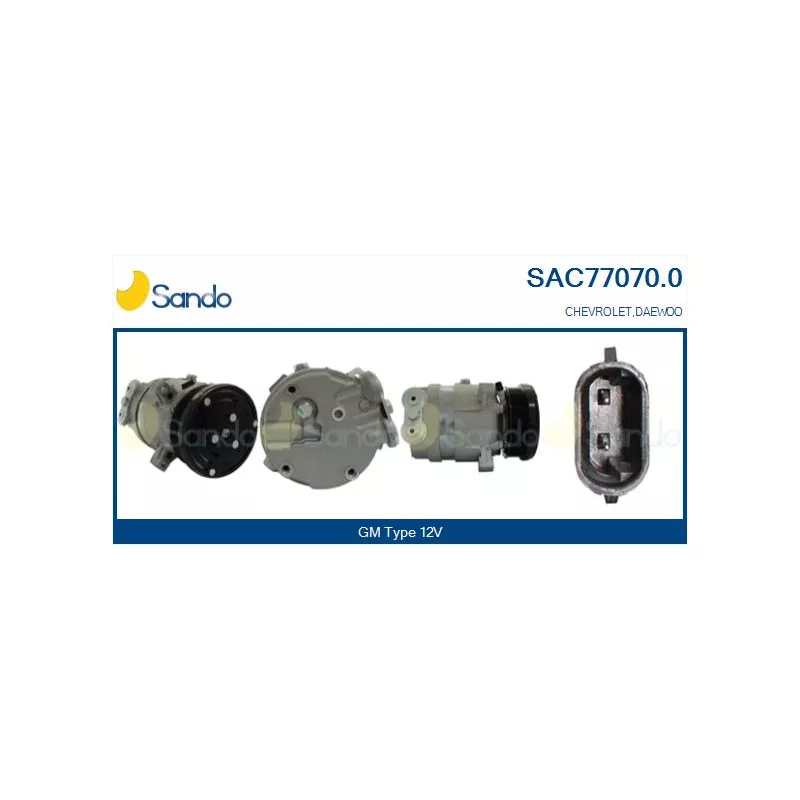 Compresseur, climatisation SANDO SAC77070.0