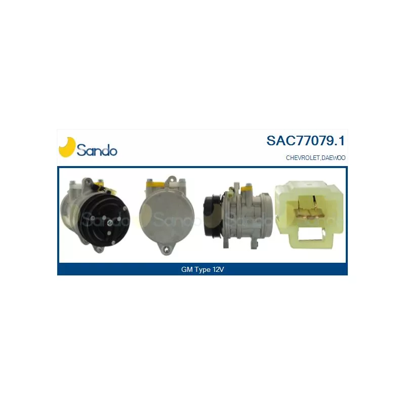 Compresseur, climatisation SANDO SAC77079.1
