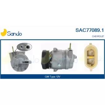 Compresseur, climatisation SANDO SAC77089.1