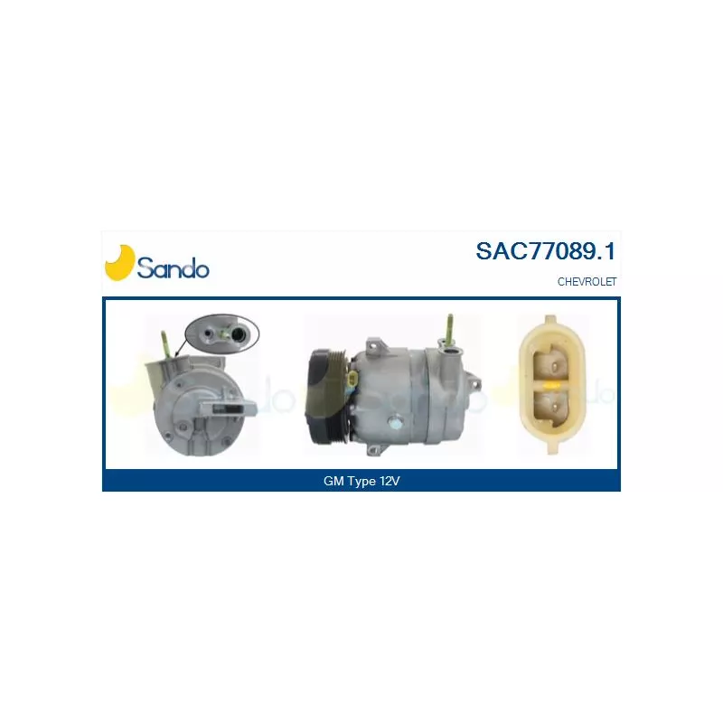 Compresseur, climatisation SANDO SAC77089.1