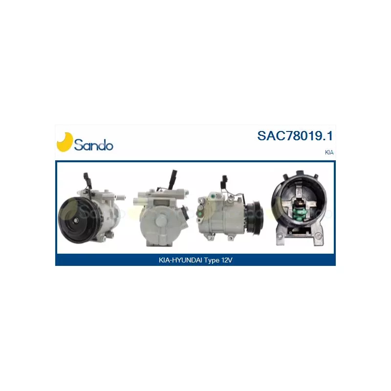 Compresseur, climatisation SANDO SAC78019.1