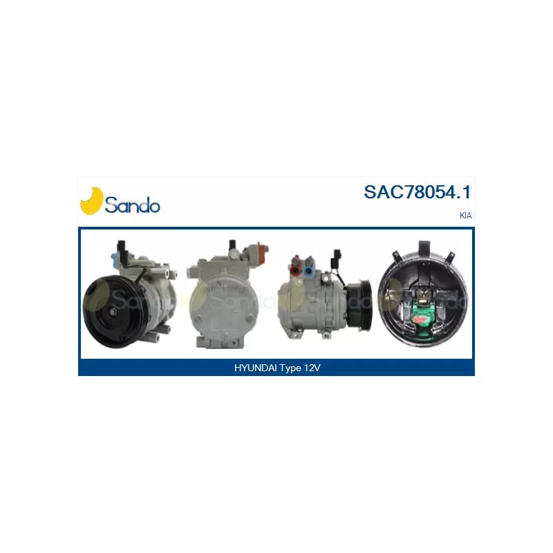 Compresseur, climatisation SANDO SAC78054.1
