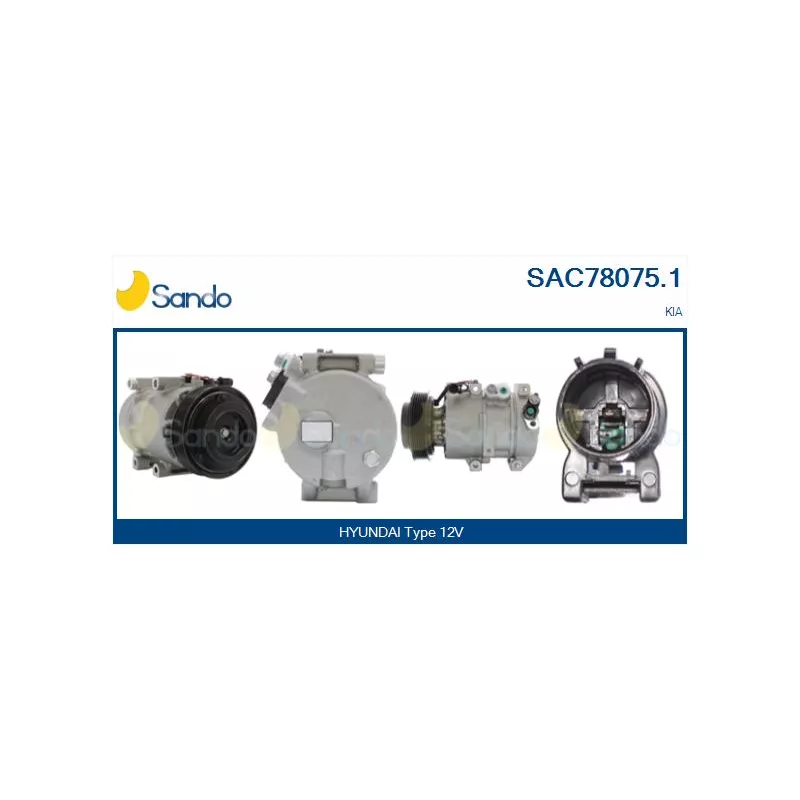 Compresseur, climatisation SANDO SAC78075.1