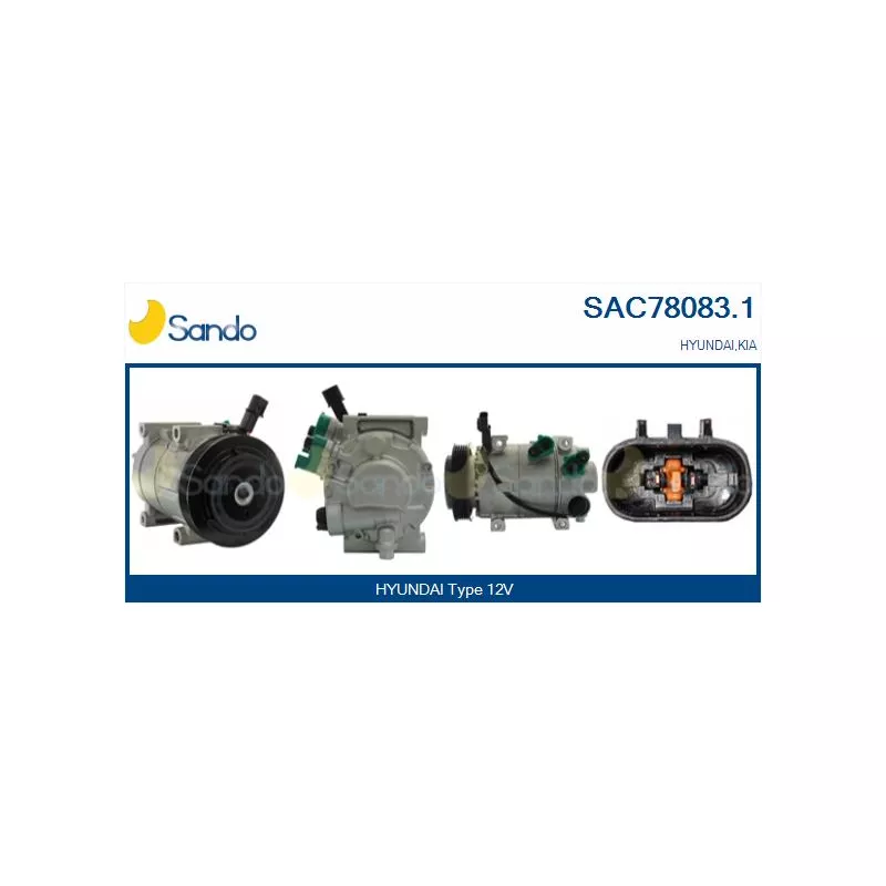 Compresseur, climatisation SANDO SAC78083.1