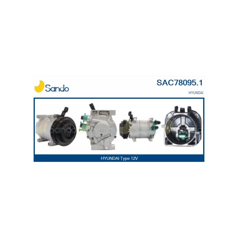 Compresseur, climatisation SANDO SAC78095.1