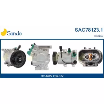 Compresseur, climatisation SANDO