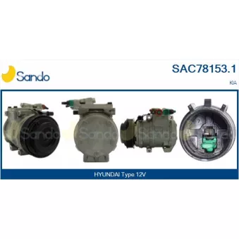 Compresseur, climatisation SANDO