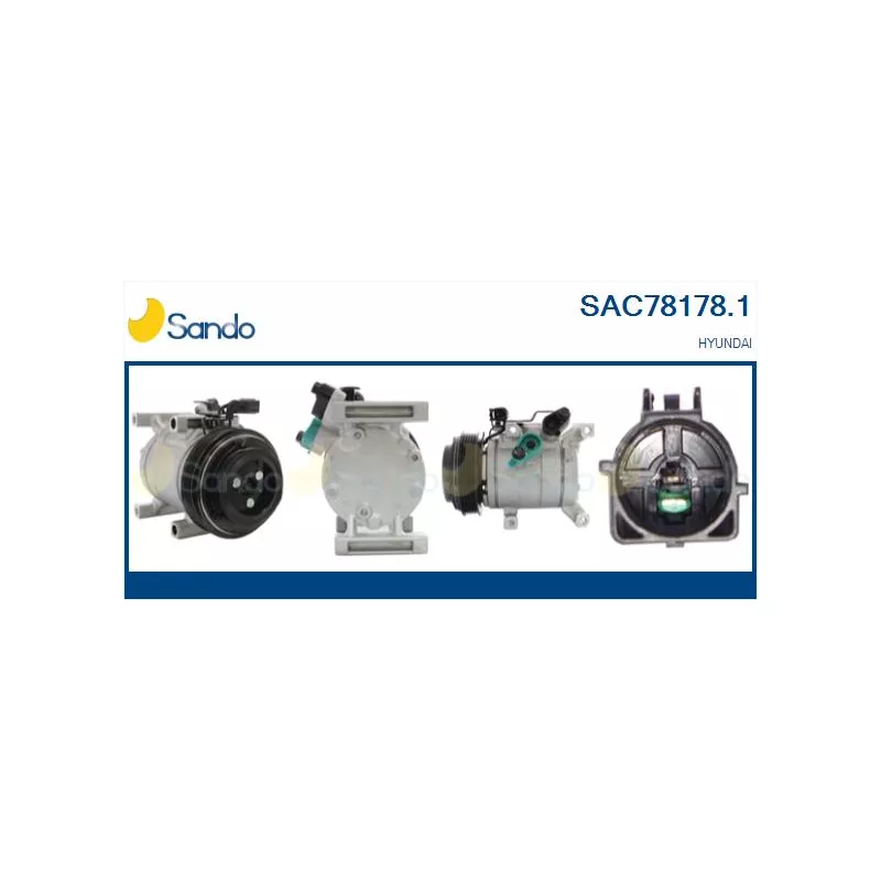 Compresseur, climatisation SANDO SAC78178.1