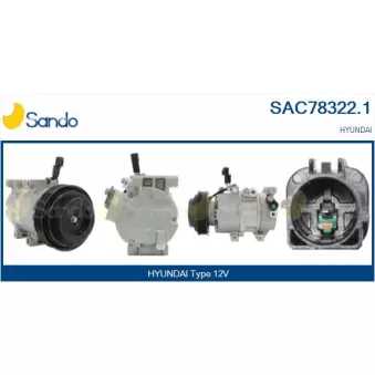 Compresseur, climatisation SANDO