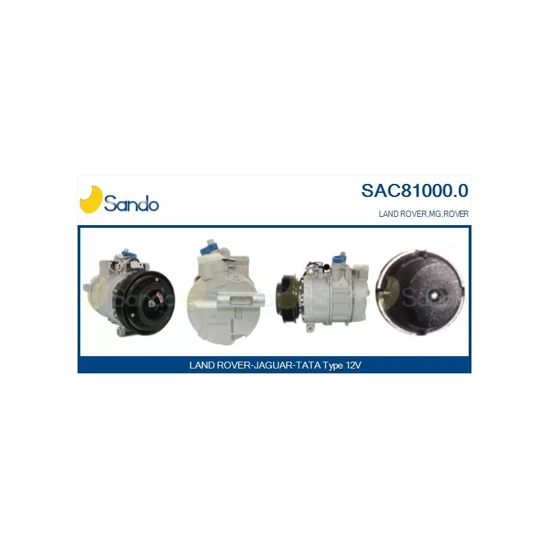 Compresseur, climatisation SANDO SAC81000.0