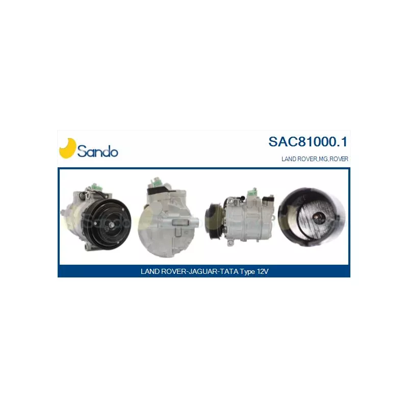 Compresseur, climatisation SANDO SAC81000.1