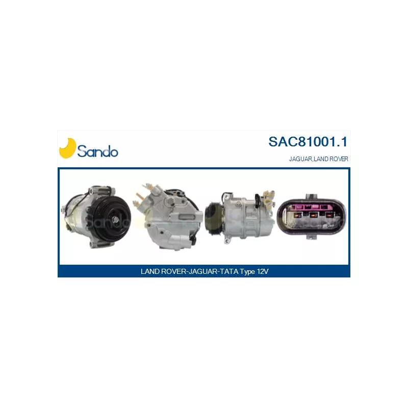 Compresseur, climatisation SANDO SAC81001.1