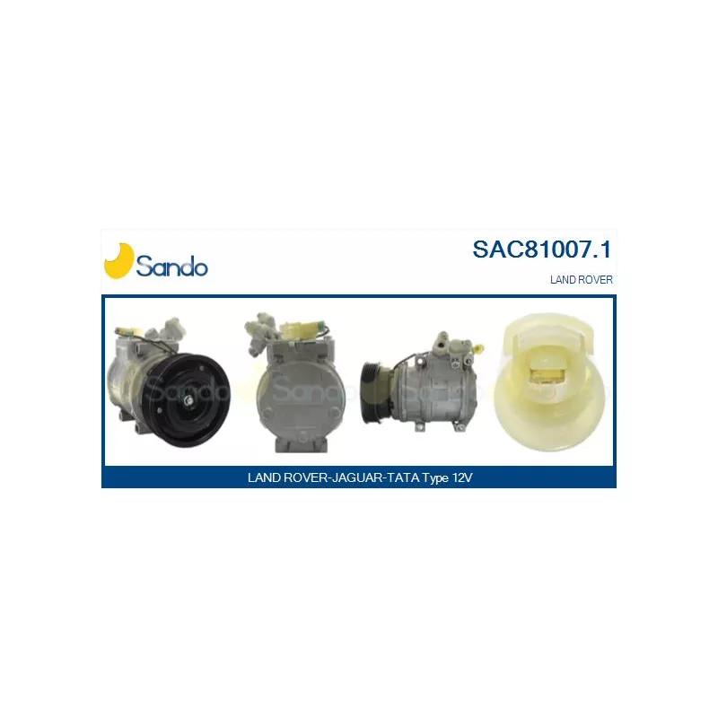 Compresseur, climatisation SANDO SAC81007.1