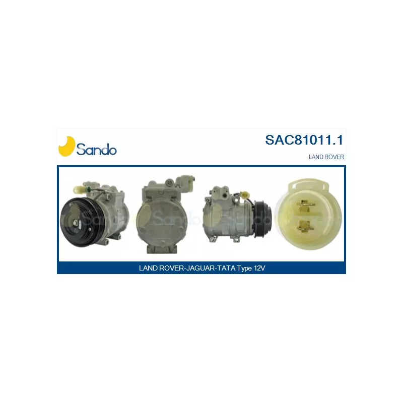 Compresseur, climatisation SANDO SAC81011.1