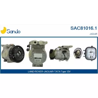 Compresseur, climatisation SANDO SAC81016.1