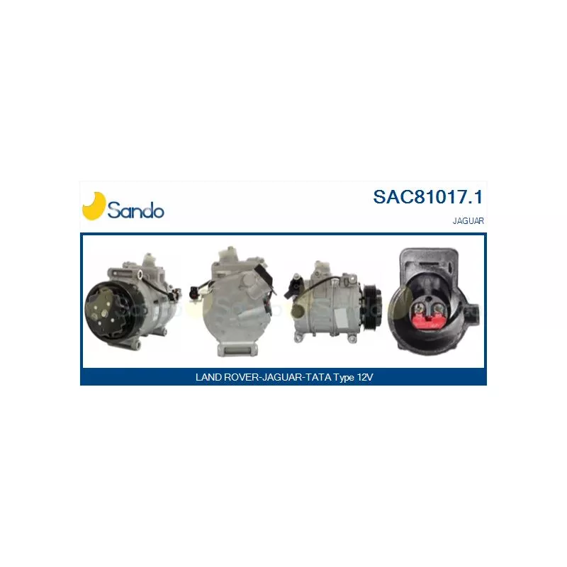 Compresseur, climatisation SANDO SAC81017.1