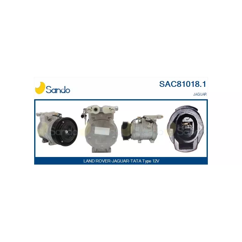 Compresseur, climatisation SANDO SAC81018.1