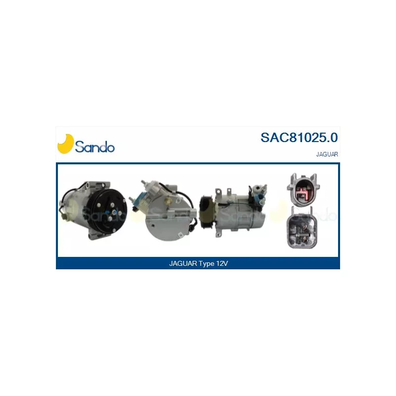 Compresseur, climatisation SANDO SAC81025.0
