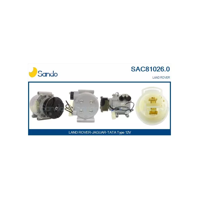 Compresseur, climatisation SANDO SAC81026.0