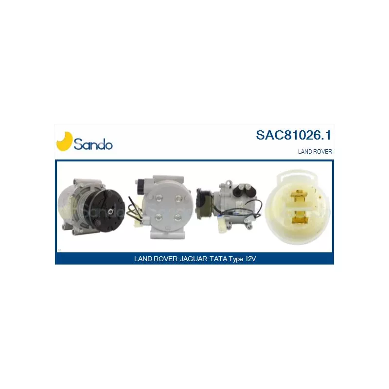 Compresseur, climatisation SANDO SAC81026.1