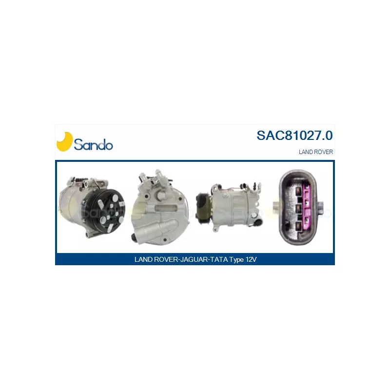 Compresseur, climatisation SANDO SAC81027.0
