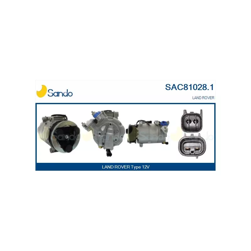 Compresseur, climatisation SANDO SAC81028.1
