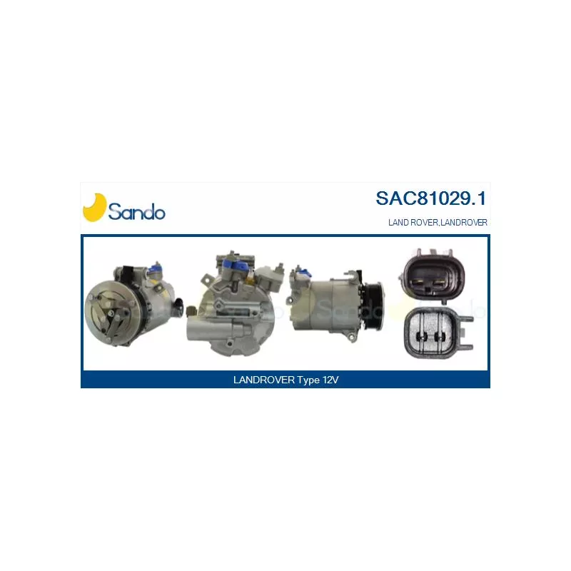 Compresseur, climatisation SANDO SAC81029.1
