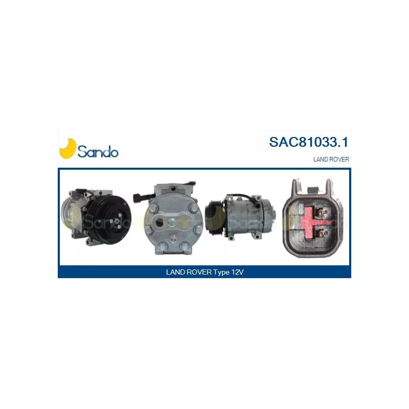 Compresseur, climatisation SANDO SAC81033.1