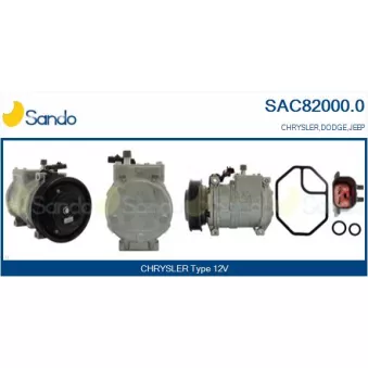 Compresseur, climatisation SANDO SAC82000.0