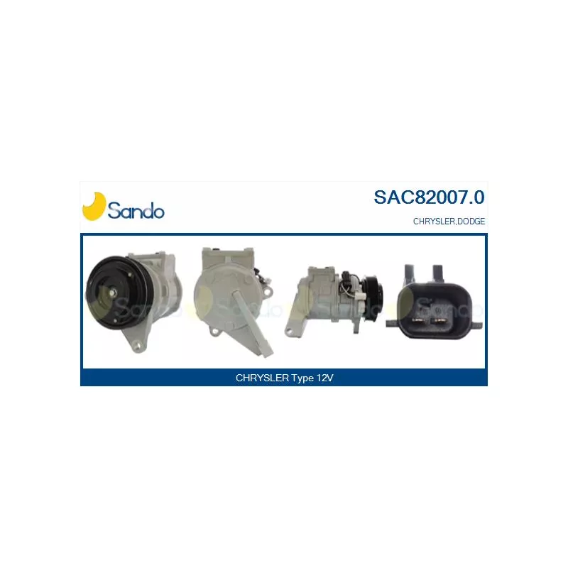 Compresseur, climatisation SANDO SAC82007.0