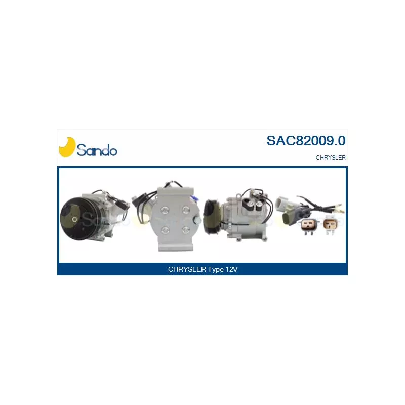 Compresseur, climatisation SANDO SAC82009.0