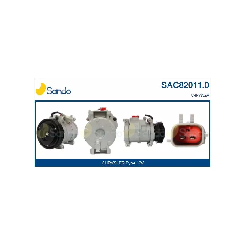 Compresseur, climatisation SANDO SAC82011.0