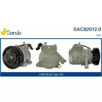 Compresseur, climatisation SANDO SAC82012.0